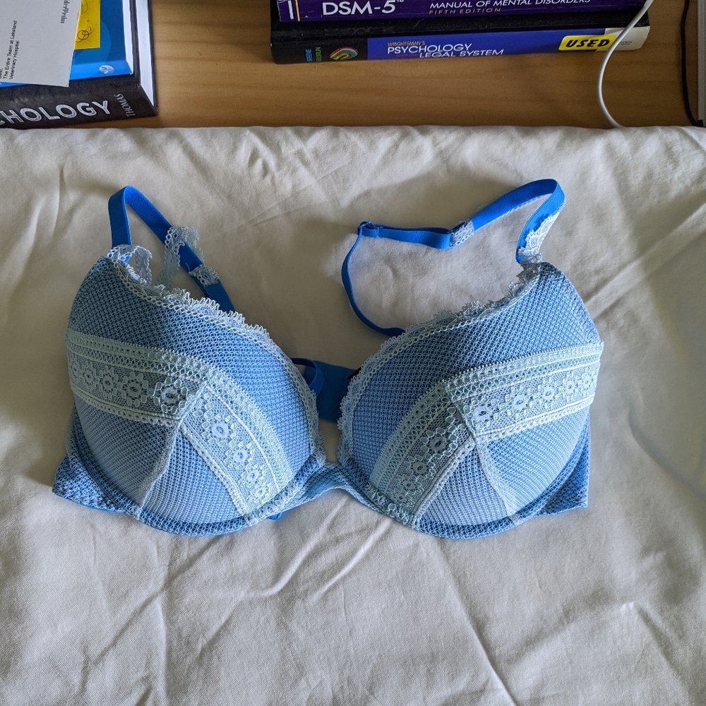 34DDD Blue Lace AdoreMe Bra